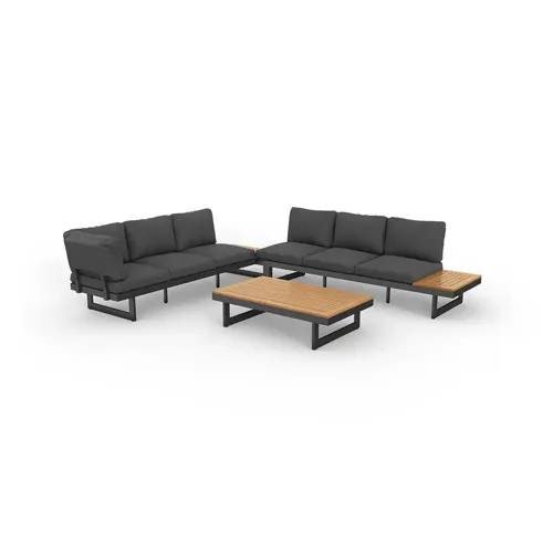 Conjunto de sofá esquinero Pogo