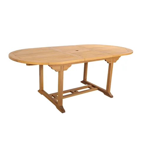 Mesa ovalada extensible Vuro