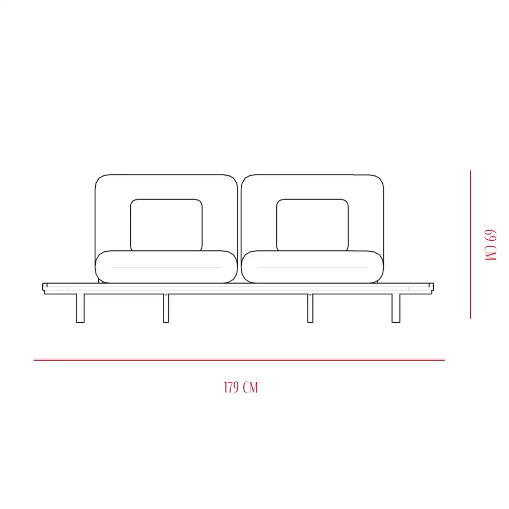 Conjunto de cama de día Eirik