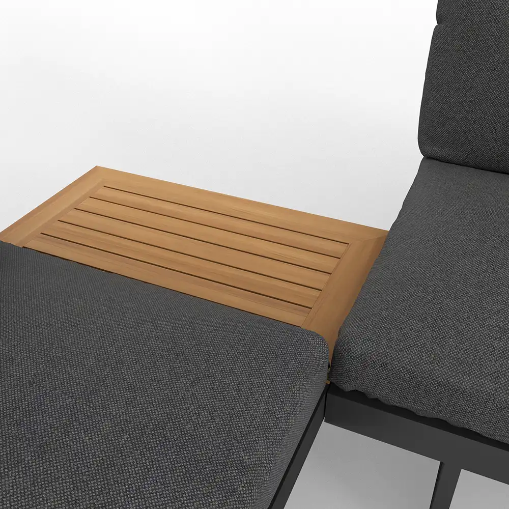 Conjunto de sofá esquinero Pogo